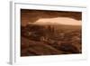 Old West, Mesa Arch, Canyonlands-Vincent James-Framed Photographic Print