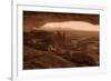 Old West, Mesa Arch, Canyonlands-Vincent James-Framed Photographic Print