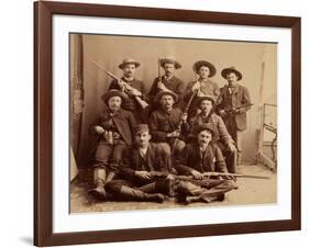 Old West Posse-null-Framed Art Print