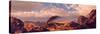 Old West Train Rolling through Utah-Designwest-Stretched Canvas