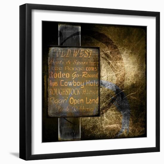 Old West-LightBoxJournal-Framed Giclee Print