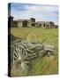 Old Western Wagons from the Pioneering Days of the Wild West at Cody, Montana, USA-Neale Clarke-Stretched Canvas