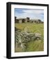 Old Western Wagons from the Pioneering Days of the Wild West at Cody, Montana, USA-Neale Clarke-Framed Photographic Print