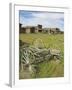 Old Western Wagons from the Pioneering Days of the Wild West at Cody, Montana, USA-Neale Clarke-Framed Photographic Print