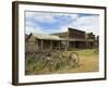 Old Western Wagons from the Pioneering Days of the Wild West at Cody, Montana, USA-Neale Clarke-Framed Photographic Print