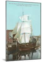 Old Whaler, New Bedford, Mass.-null-Mounted Art Print