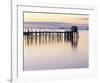 Old Wharf at Dawn-Rezendes-Framed Art Print