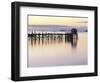 Old Wharf at Dawn-Rezendes-Framed Giclee Print