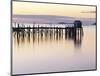 Old Wharf at Dawn-Rezendes-Mounted Giclee Print