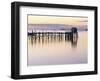 Old Wharf at Dawn-Paul Rezendes-Framed Art Print