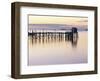 Old Wharf at Dawn-Paul Rezendes-Framed Art Print