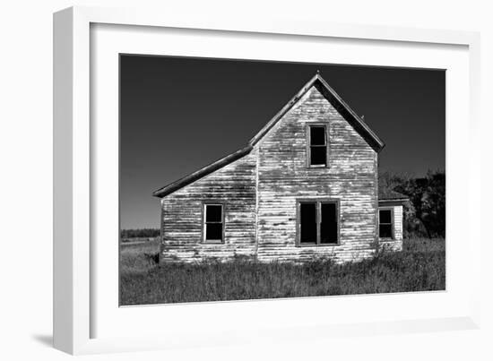 Old Whitewashed House-Rip Smith-Framed Photographic Print