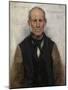 Old Willie - the Village Worthy, 1886 (Oil on Canvas)-James Guthrie-Mounted Giclee Print