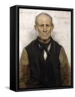 Old Willie - the Village Worthy, 1886-Sir James Guthrie-Framed Stretched Canvas