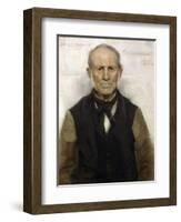 Old Willie - the Village Worthy, 1886-Sir James Guthrie-Framed Giclee Print