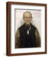 Old Willie - the Village Worthy, 1886-Sir James Guthrie-Framed Giclee Print