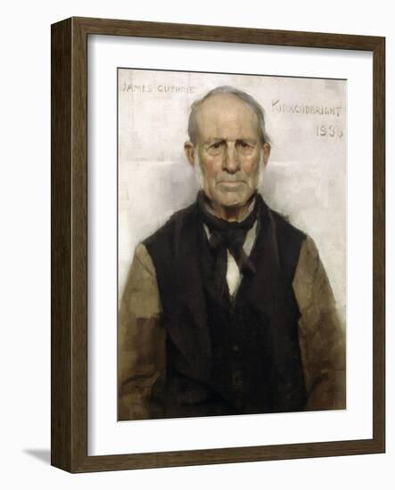 Old Willie - the Village Worthy, 1886-Sir James Guthrie-Framed Giclee Print