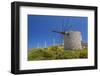 Old Windmill and Modern Wind Turbines. Naxos Island, Greece-Ali Kabas-Framed Photographic Print