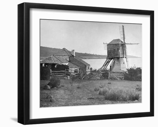 Old Windmill at Rokeby-null-Framed Photographic Print