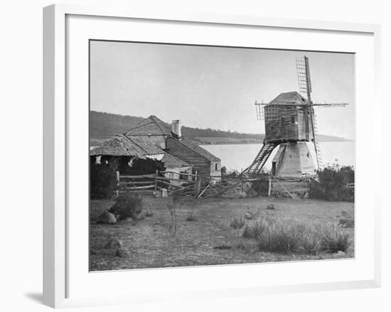 Old Windmill at Rokeby-null-Framed Photographic Print