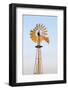 Old Windmill at Sunset Near New England, North Dakota, USA-Chuck Haney-Framed Photographic Print