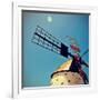 Old Windmill Fuerteventura, Canary Islands, Spain-nito-Framed Photographic Print