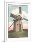 Old Windmill, Martha's Vineyard-null-Framed Art Print