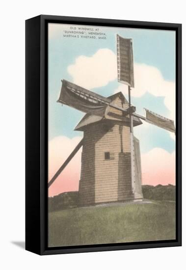 Old Windmill, Martha's Vineyard-null-Framed Stretched Canvas
