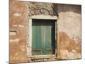 Old Window Along a Walkway, Venice, Italy-Dennis Flaherty-Mounted Photographic Print