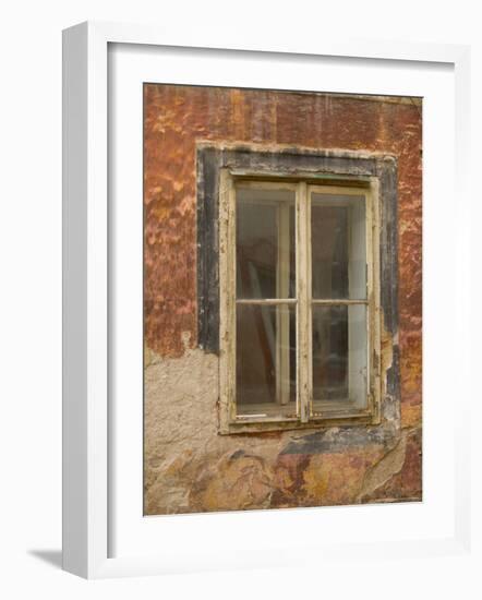 Old Window, Ceske Budejovice, Czech Republic-Russell Young-Framed Photographic Print