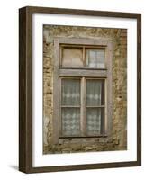 Old Window, Senj, Croatia-Russell Young-Framed Photographic Print