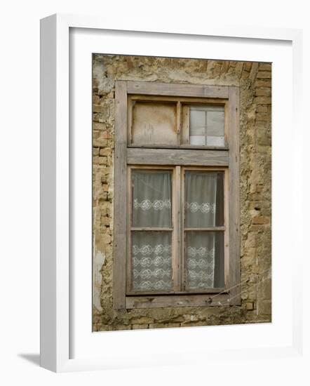 Old Window, Senj, Croatia-Russell Young-Framed Photographic Print