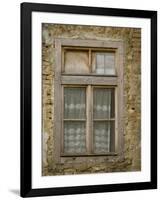 Old Window, Senj, Croatia-Russell Young-Framed Photographic Print