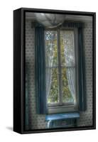 Old Window with Cobwebs-Nathan Wright-Framed Stretched Canvas