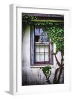 Old Window with Ivy-George Oze-Framed Photographic Print