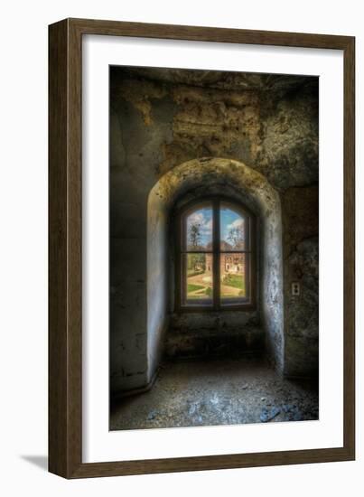 Old Window-Nathan Wright-Framed Photographic Print