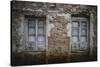 Old Windows.Palace of Aranjuez, Madrid, Spain-outsiderzone-Stretched Canvas