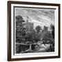 Old Windsor Lock, 1880-Robert Taylor Pritchett-Framed Giclee Print