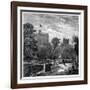 Old Windsor Lock, 1880-Robert Taylor Pritchett-Framed Premium Giclee Print