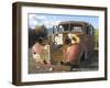 Old Wine Truck-Larry Hunter-Framed Photographic Print