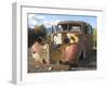 Old Wine Truck-Larry Hunter-Framed Photographic Print