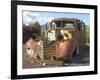 Old Wine Truck-Larry Hunter-Framed Photographic Print