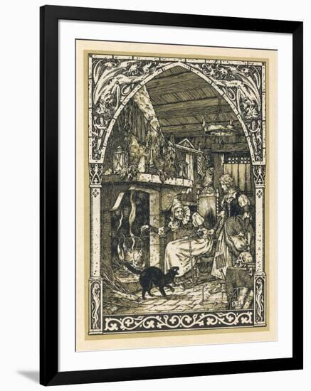 Old Witch Young Witch-Bernard Zuber-Framed Photographic Print