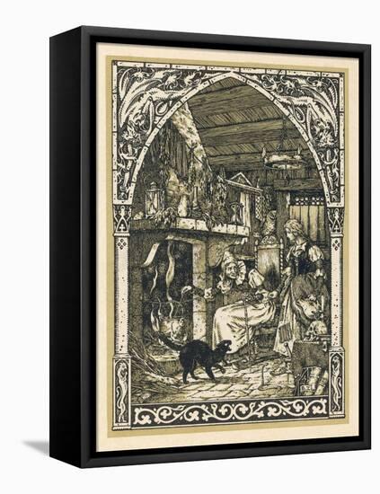 Old Witch Young Witch-Bernard Zuber-Framed Stretched Canvas
