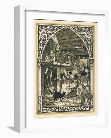 Old Witch Young Witch-Bernard Zuber-Framed Photographic Print