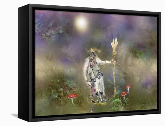 Old Witch-RUNA-Framed Stretched Canvas