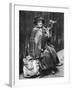 Old Woman, Back of Fleet Street, London, 1926-1927-Hoppe-Framed Giclee Print