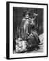 Old Woman, Back of Fleet Street, London, 1926-1927-Hoppe-Framed Giclee Print