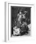 Old Woman, Back of Fleet Street, London, 1926-1927-Hoppe-Framed Premium Giclee Print