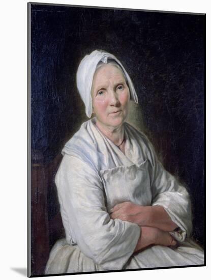 Old Woman, C1725-1778-Francois Duparc-Mounted Giclee Print